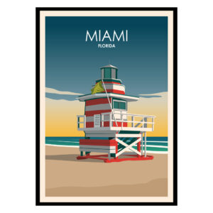 Miami Florida Poster