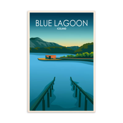 Blue Lagoon Postcard