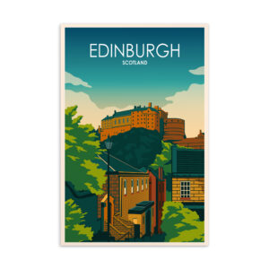 Edinburgh Scotland Postcard