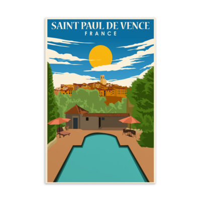 Saint Paul de Vence Postcard