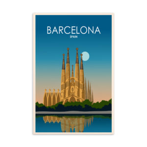 Barcelona Postcard