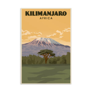 Kilimanjaro Postcard