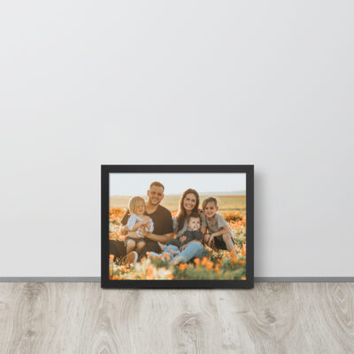 Family Portrait Wall Frame (in)