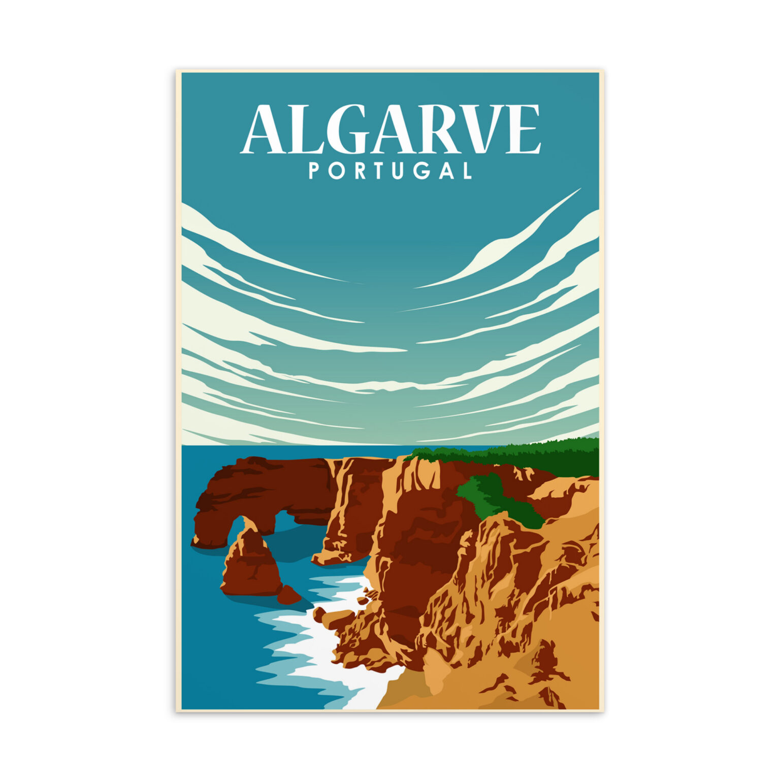 Algarve Postcard Buy Posters & Art Prints at