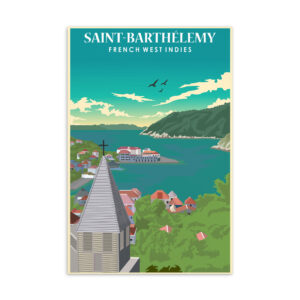 Saint Barthelemy Postcard