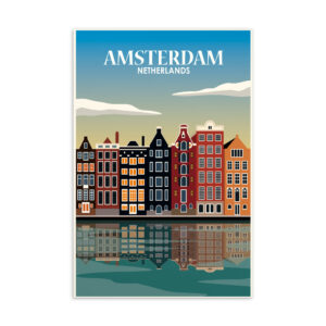 Amsterdam Postcard