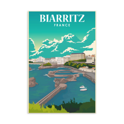 Biarritz Postcard