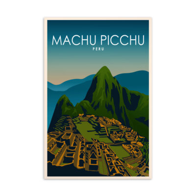 Machu Picchu Postcard
