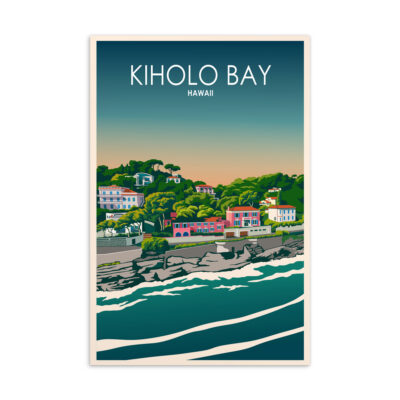 Kiholo Bay Hawaii Postcard