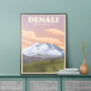 Denali Mountain USA Poster - Image 2