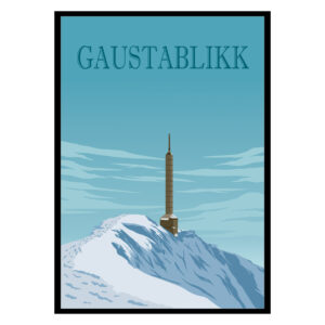 Gaustatoppen Gaustablikk Poster