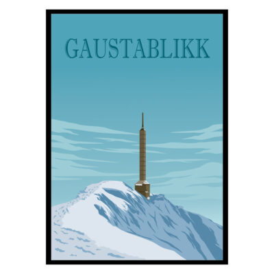 Gaustatoppen Gaustablikk Poster