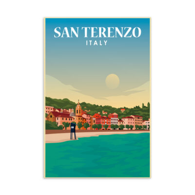 San Terenzo Liguria Postcard