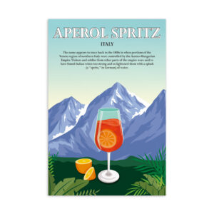 Aperol Spritz No2 Postcard