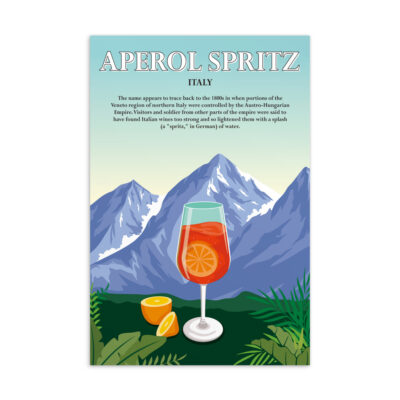 Aperol Spritz No2 Postcard