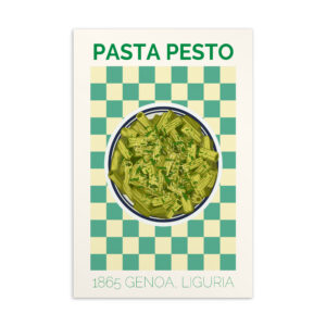 Pasta Pesto Italy Postcard