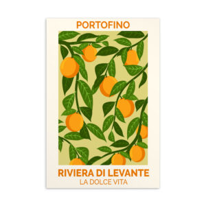 Portofino La Dolce Vita Postcard