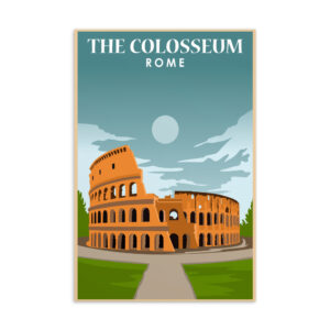Colosseum Rome Postcard