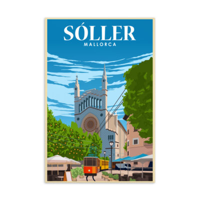 Sóller Mallorca Postcard