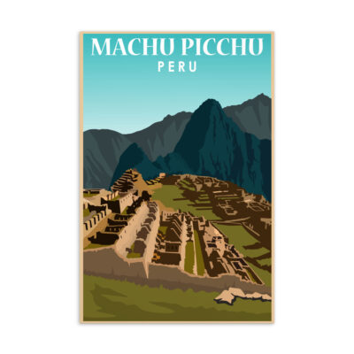 Machu Picchu Peru Postcard