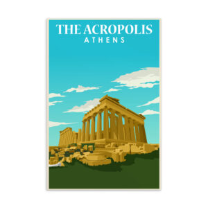 Acropolis of Athens Postcard