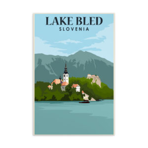 Lake Bled Postcard
