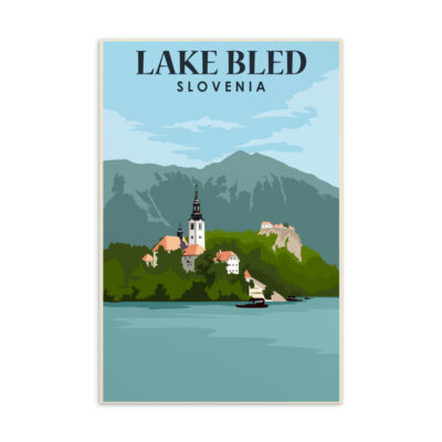 Lake Bled Postcard