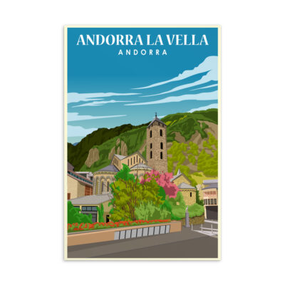 Andorra la Vella Postcard