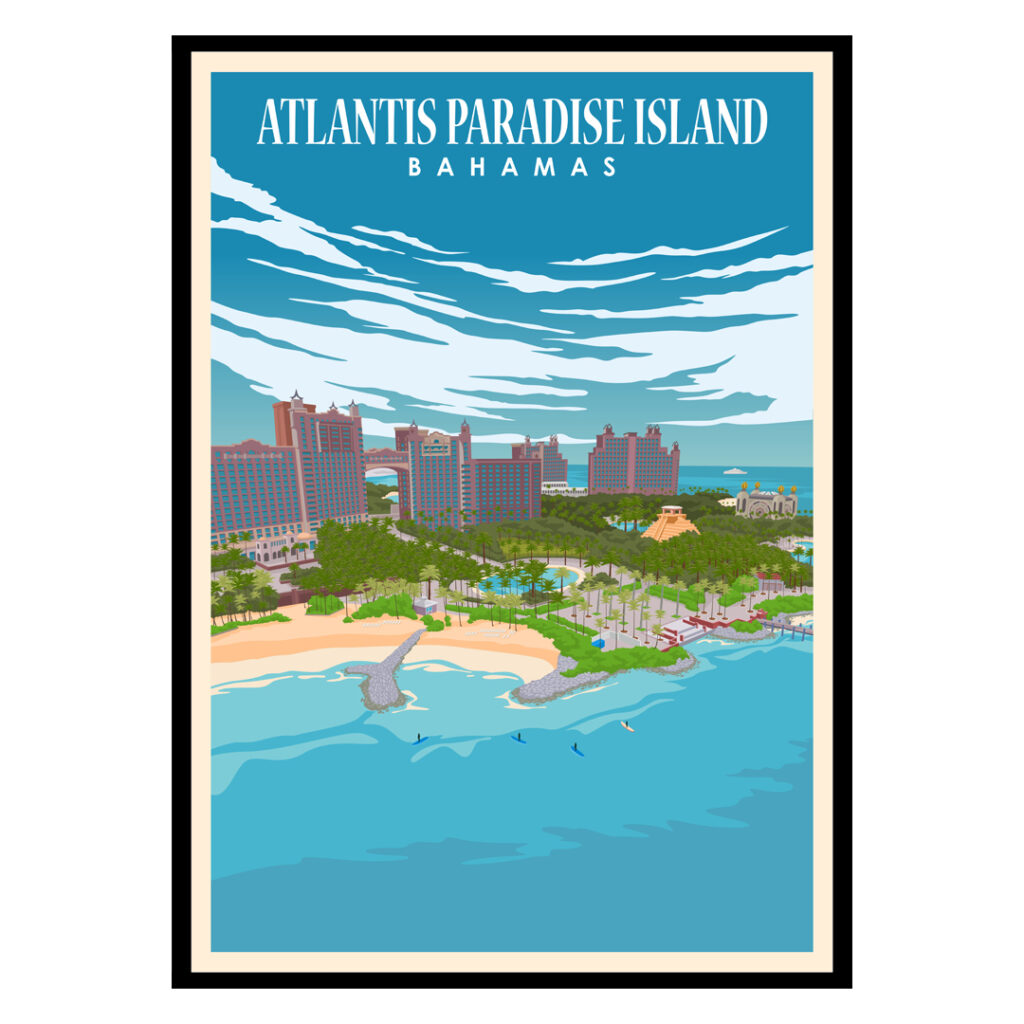 Atlantis Paradise Island Bahamas Poster | Buy Posters & Art Prints