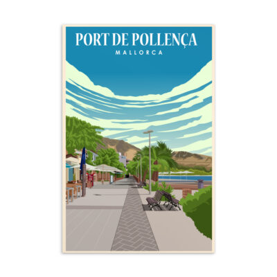Port de Pollenca Mallorca Postcard