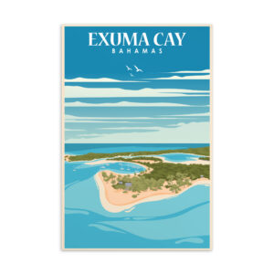 Exuma Cay Bahamas Postcard