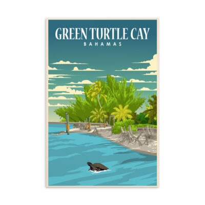Green Turtle Cay Bahamas Postcard