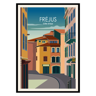 Fréjus Côte d'Azur Poster