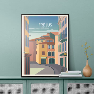 Fréjus Côte d'Azur Poster