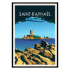 Saint-Raphaël Côte d'Azur Poster