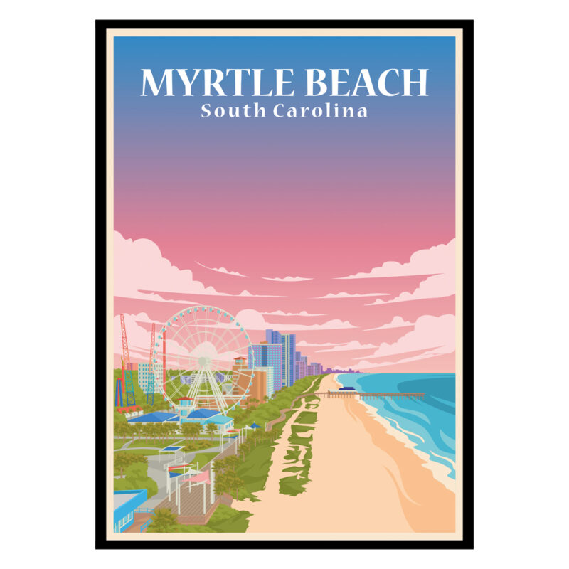 Myrtle Beach South Carolina USA Poster