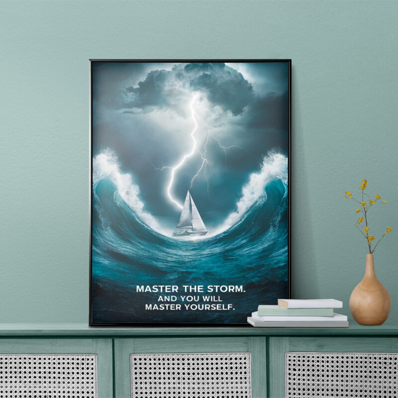 Master the Storm Poster - Image 2