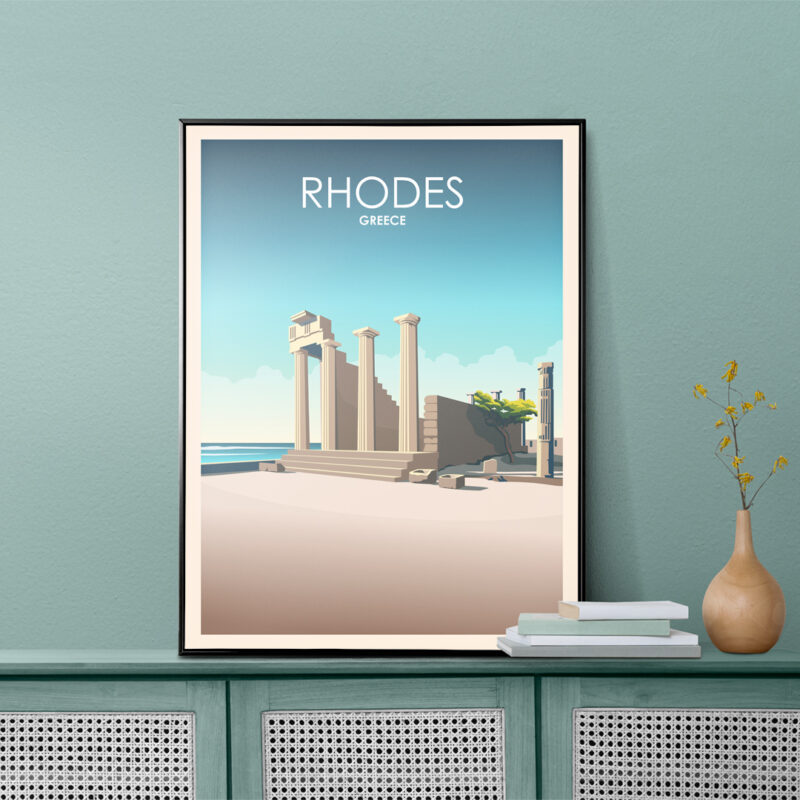 Rhodes Greece Poster - Image 2