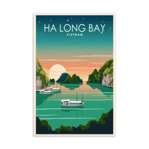 Ha Long Bay Vietnam Postcard