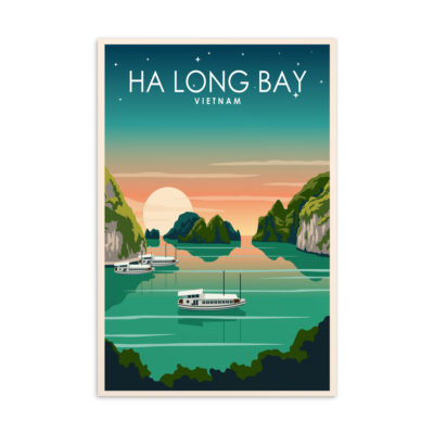 Ha Long Bay Vietnam Postcard