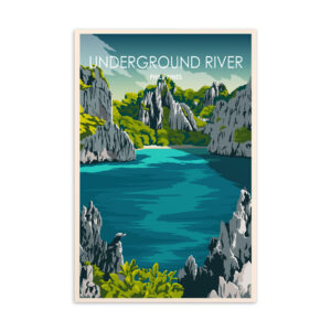 Underground River Philippines Postcard