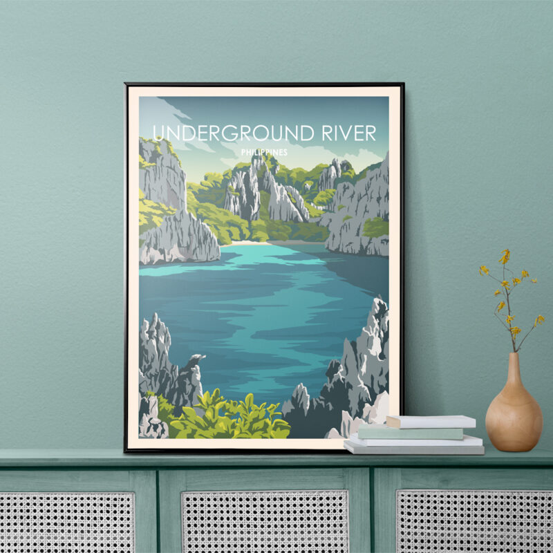 Underground River Philippines Poster - Image 2