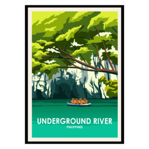 Underground River No2 Philippines Poster