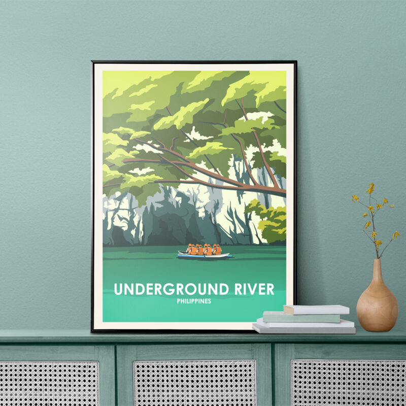 Underground River No2 Philippines Poster - Image 2