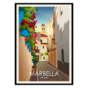Marbella Spain Poster