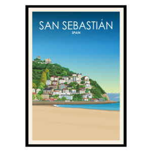 San Sebastián Poster
