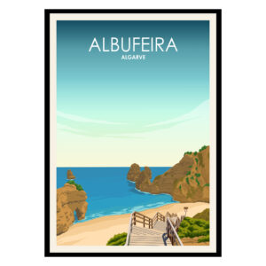 Albufeira Algarve Poster