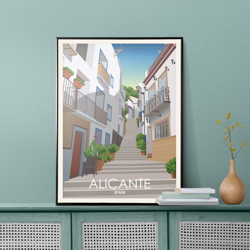 Alicante Spain Poster - Image 2
