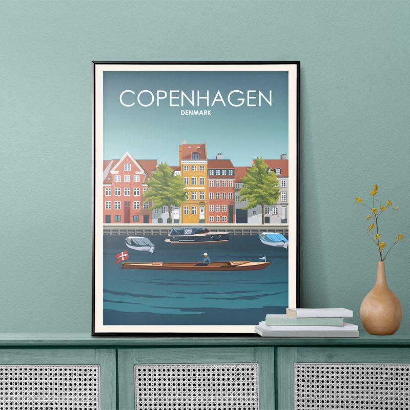 Copenhagen Denmark Poster - Image 2