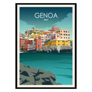 Genoa Italy Poster